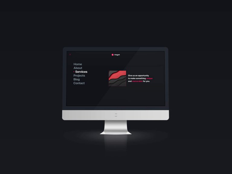 Moyuri | Freelancer and Creative Agency Adobe XD Template
