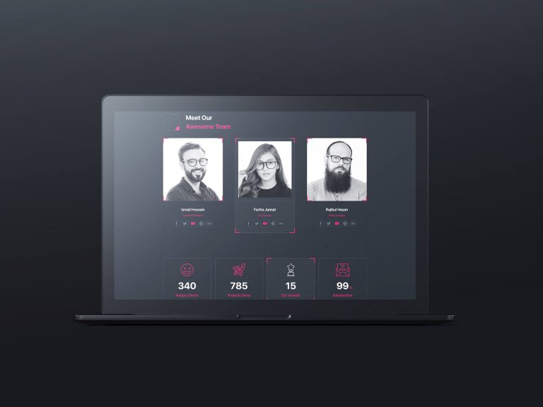 Moyuri | Freelancer and Creative Agency Adobe XD Template