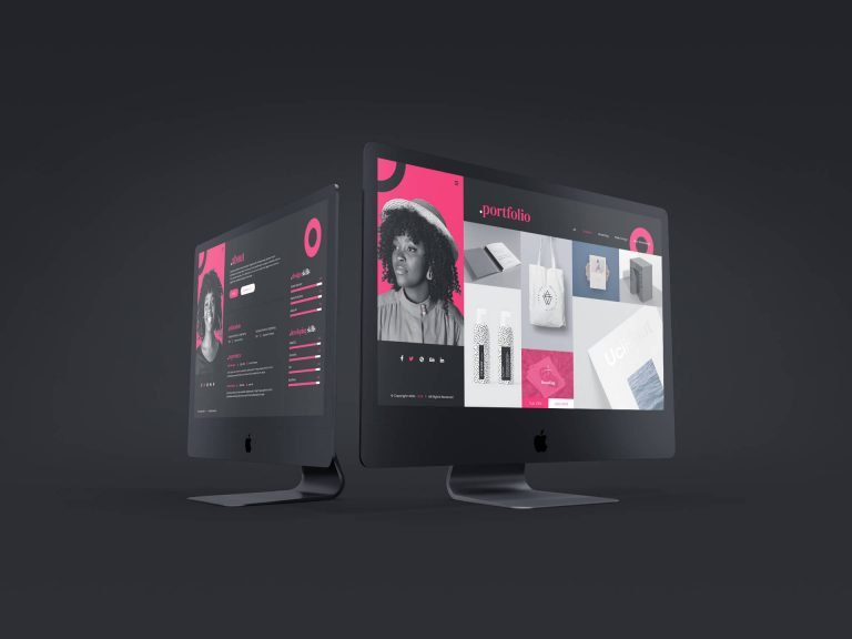 Fariha – Personal Portfolio & Resume PSD Template