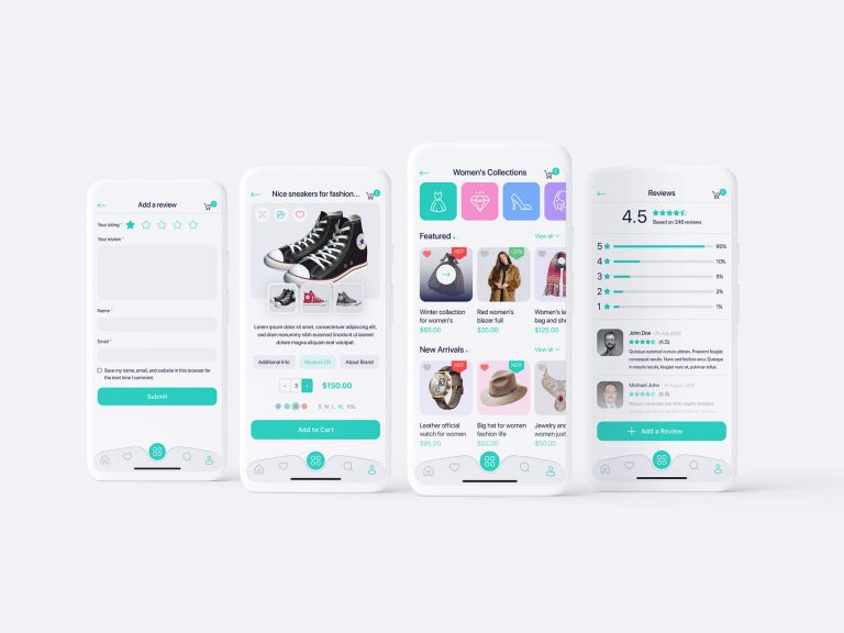 Kenakata - eCommerce Mobile App UI Kit