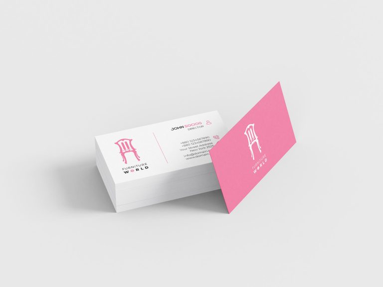 This is a Corporate Business Card template. This PSD Business Card template is clean & professional. Furniture company, Interior decoration company, architecture company and any other Corporate House can use this template. Create your own business card quickly and easily.