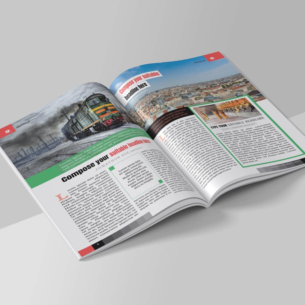 Bichitra Magazine Template