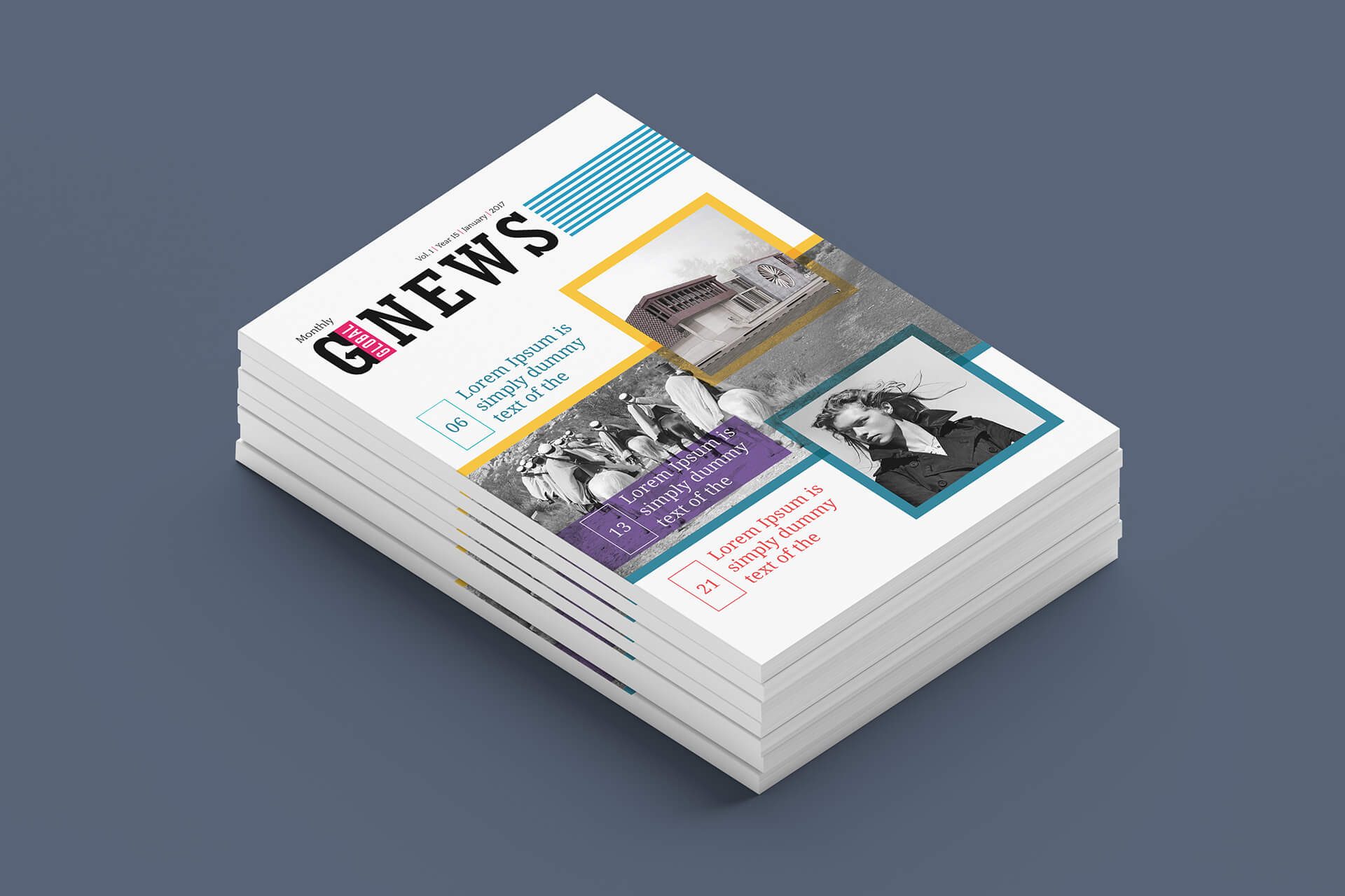 G-News Magazine Newsletter Template