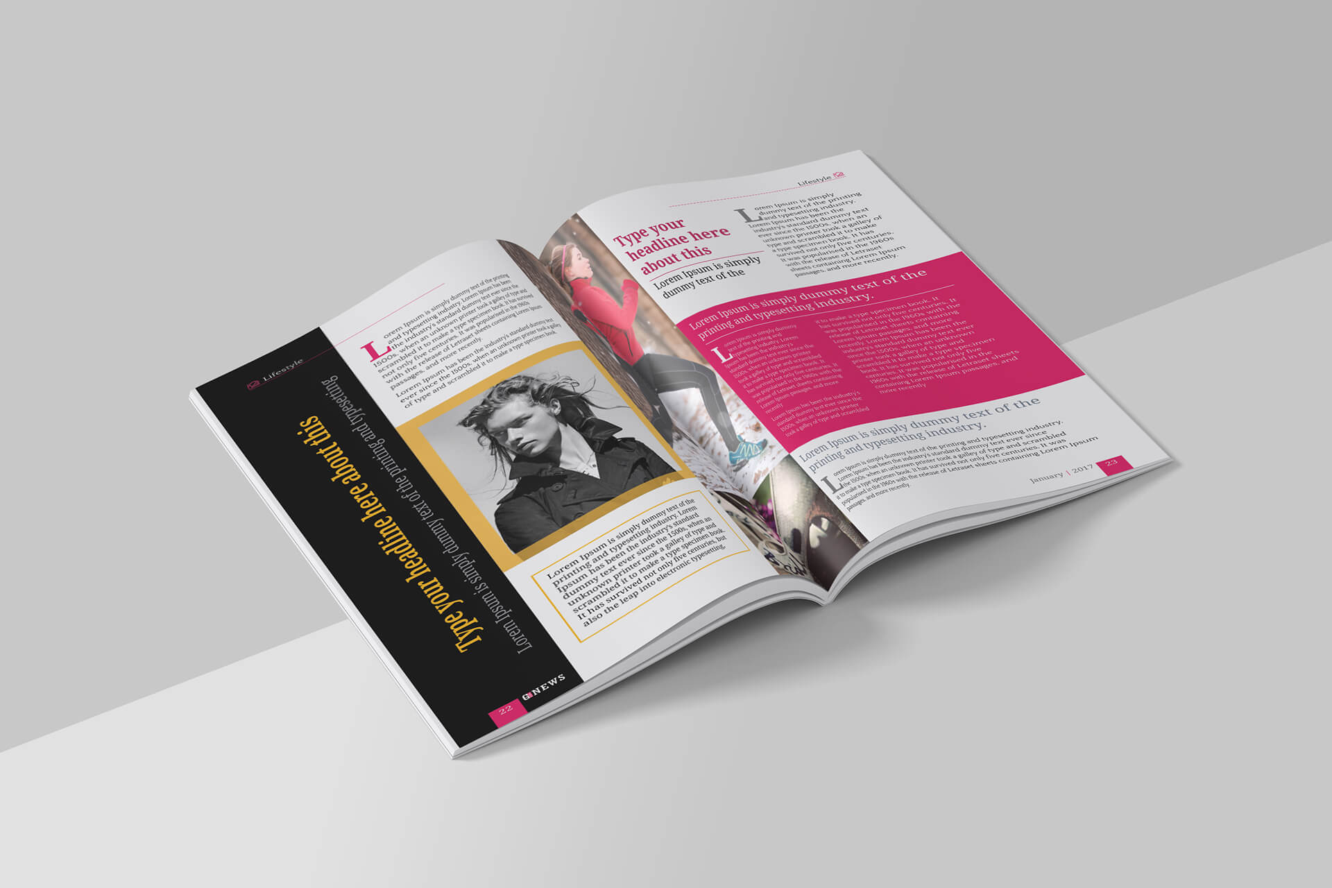 G-News Magazine Newsletter Template
