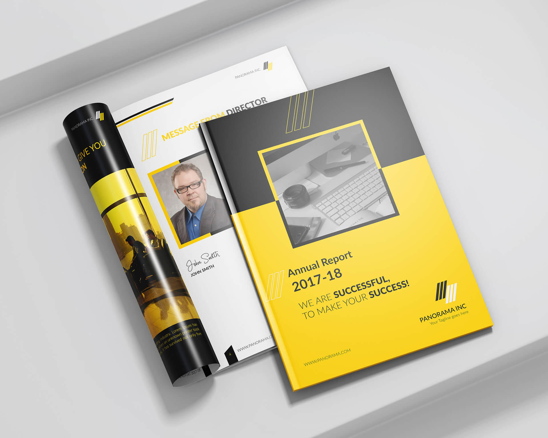Panorama Annual Report Template