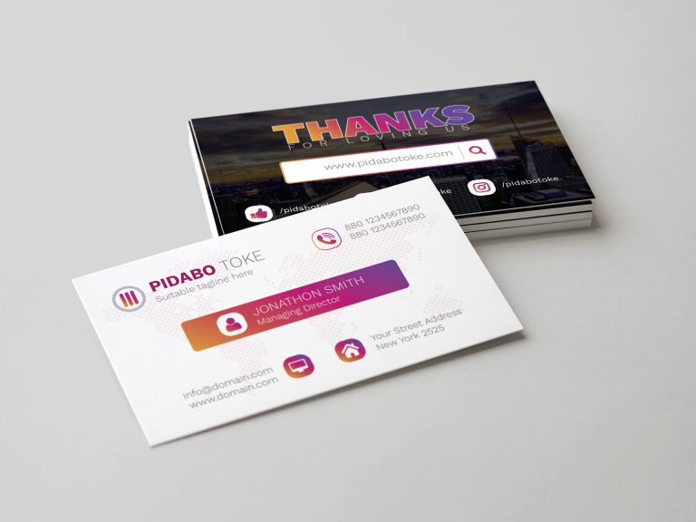 Pidabo Toke Business Card