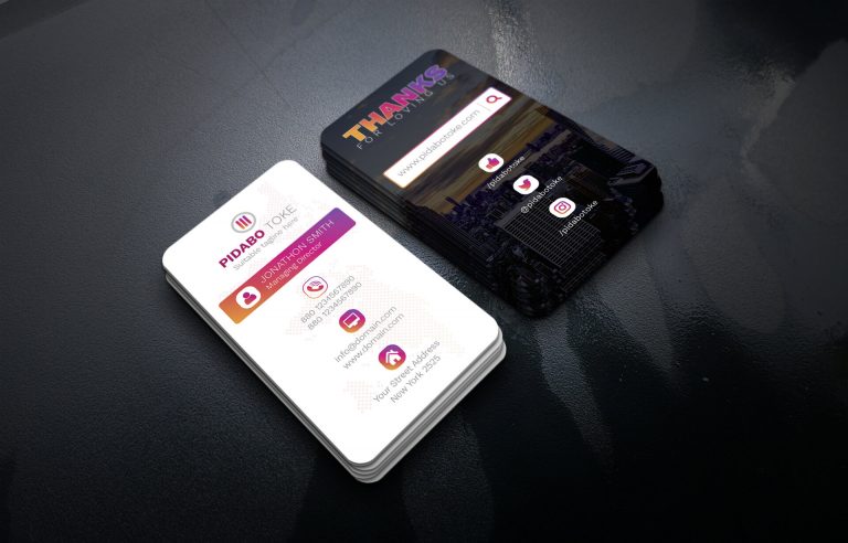 Pidabo Toke Business Card