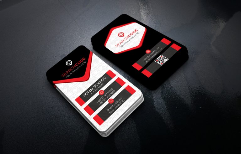 SearchCode Business Card Template