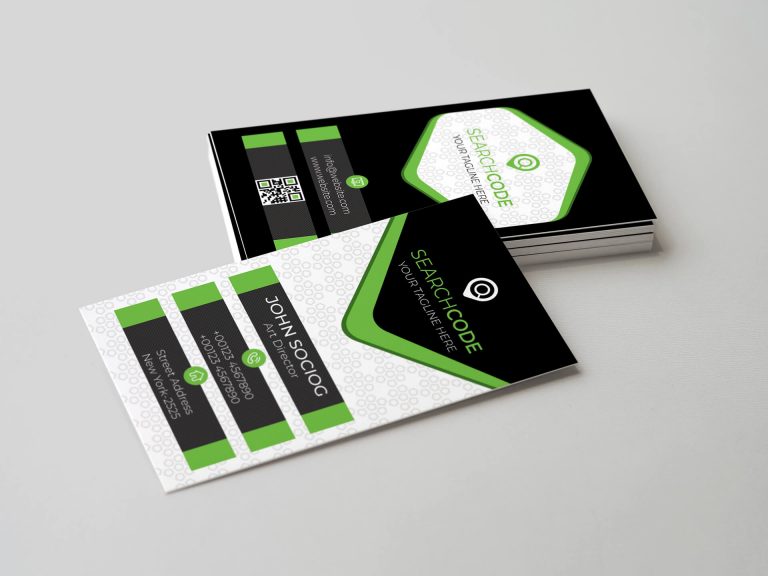 SearchCode Business Card Template