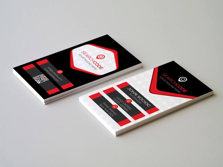 SearchCode Business Card Template