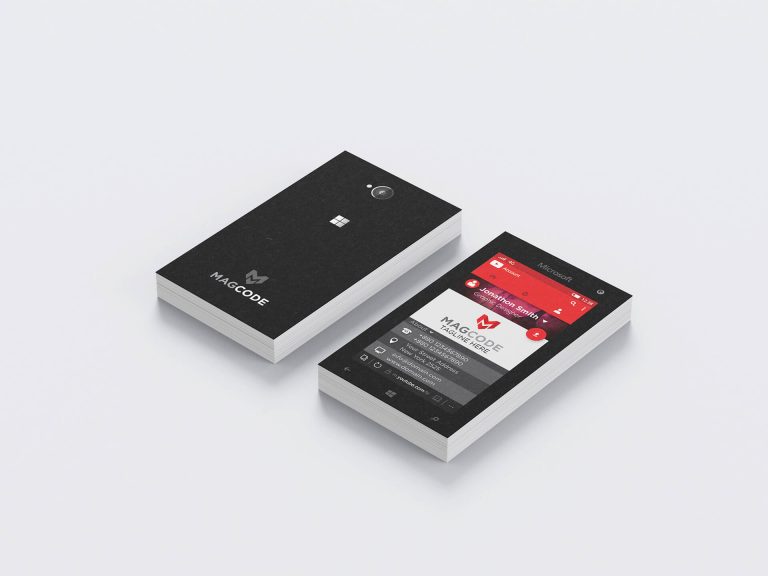 YouTube Version Business Card