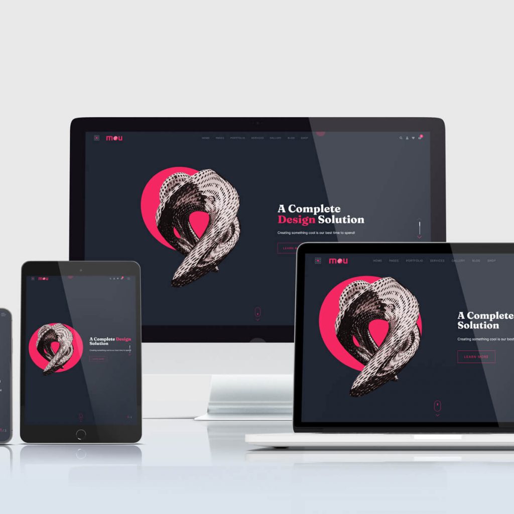 Mou - Creative Portfolio & Agency HTML5 Template