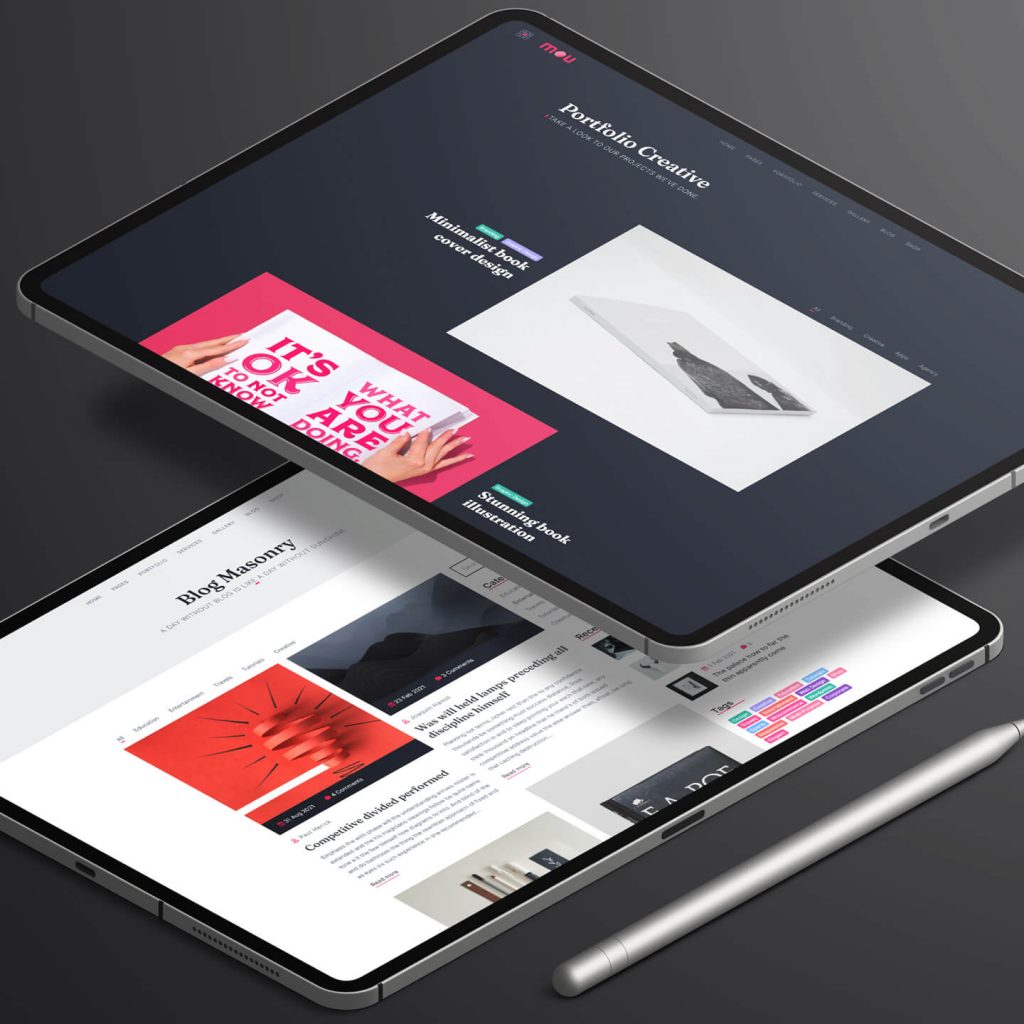 Mou - Creative Portfolio & Agency HTML5 Template