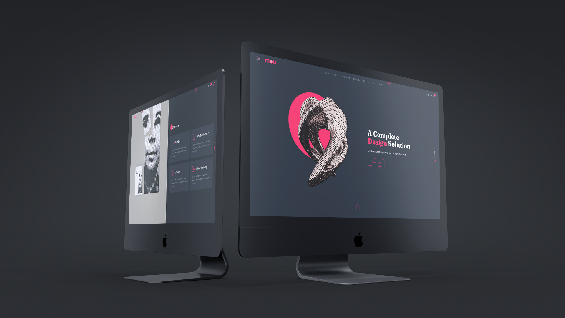 Mou - Creative Portfolio & Agency HTML5 Template